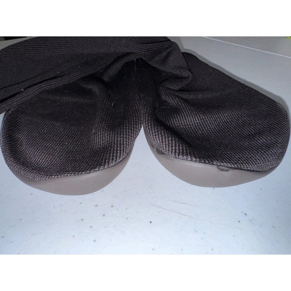 Yeezy Pods Black Knit Sock Shoes High‎ Top Sneakers Slip On Mens Womens